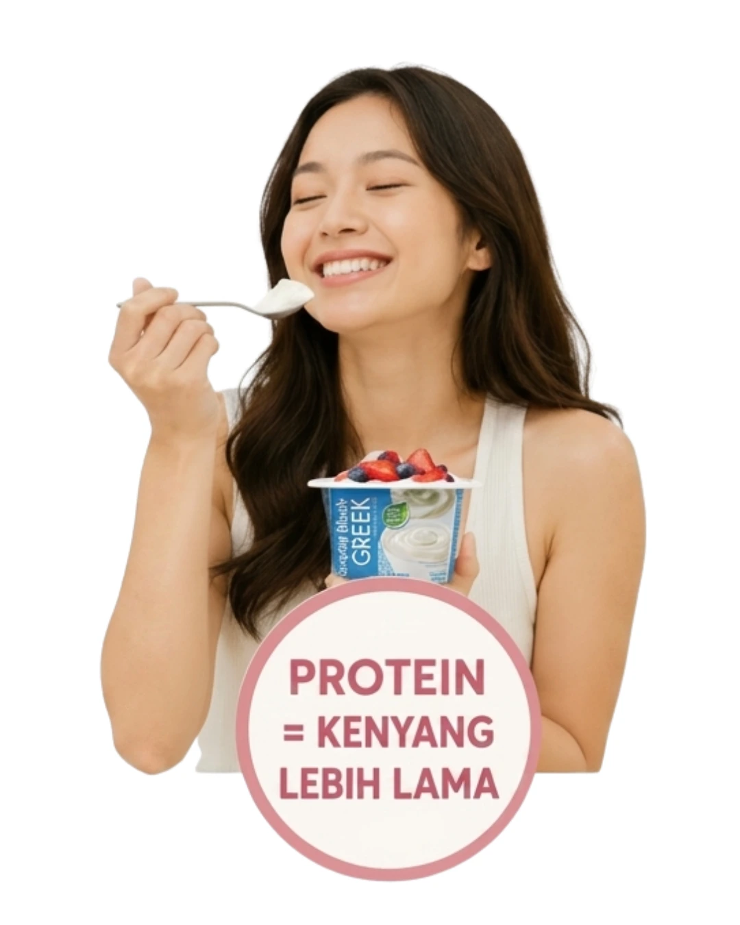 Model Greek 300 - tinggi protein