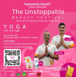 Heavenly Blush Yoga - The Unstoppable Beauty - Pantai Indah Kapuk